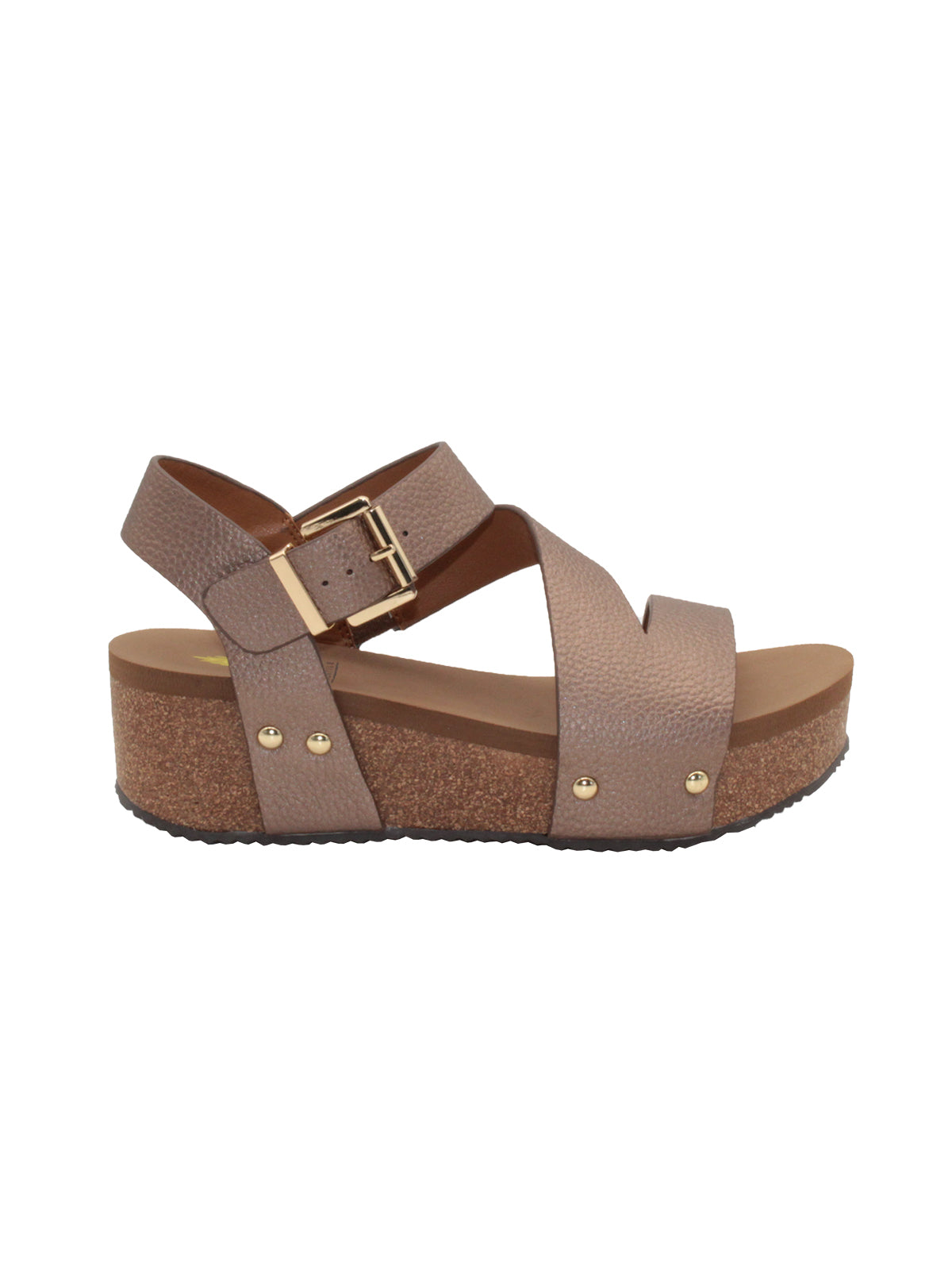 Platform sandal in multicolor raffia - New Arrivals Spring Summer Colors of  California Women