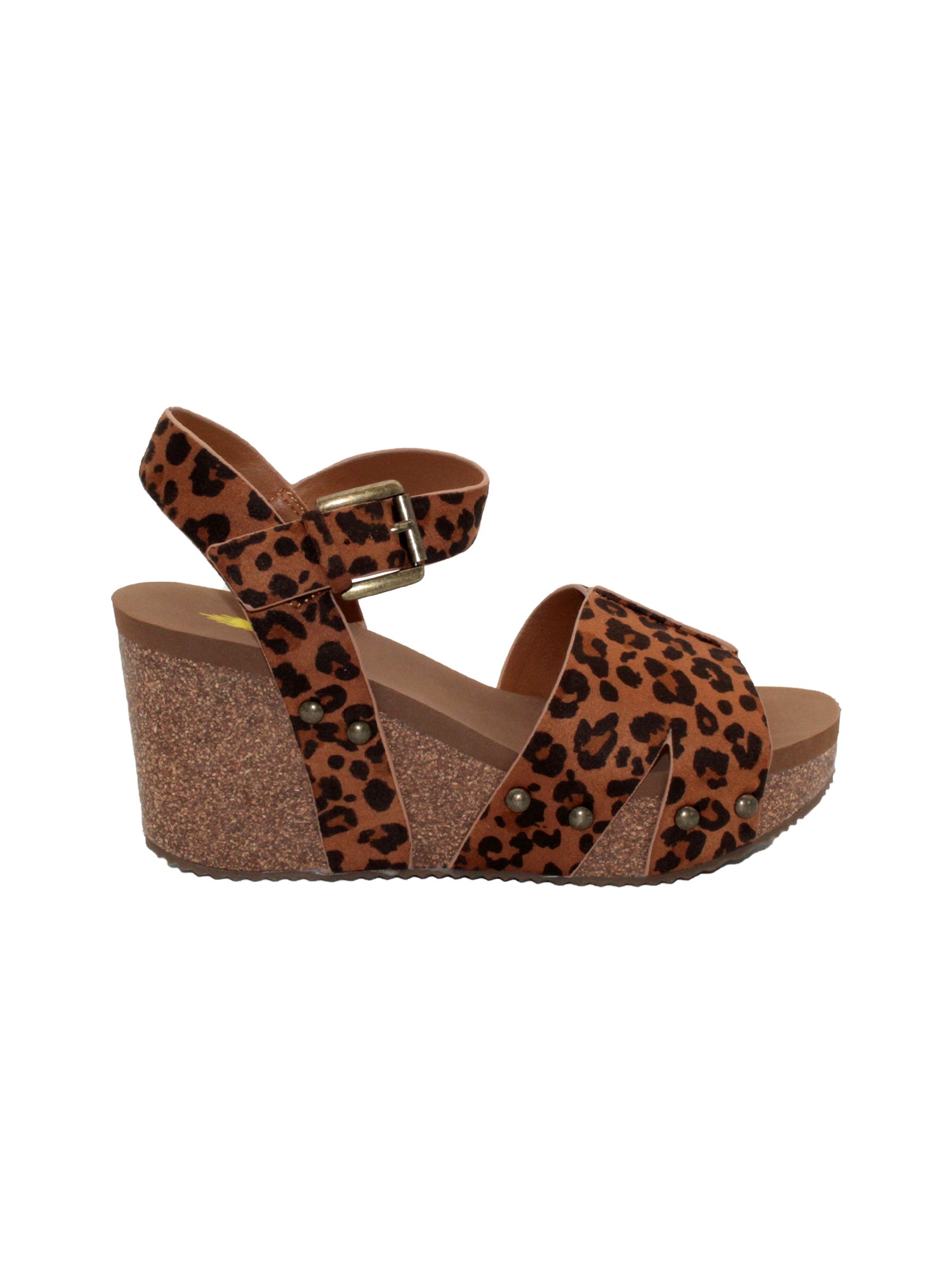 Volatile store leopard sandals